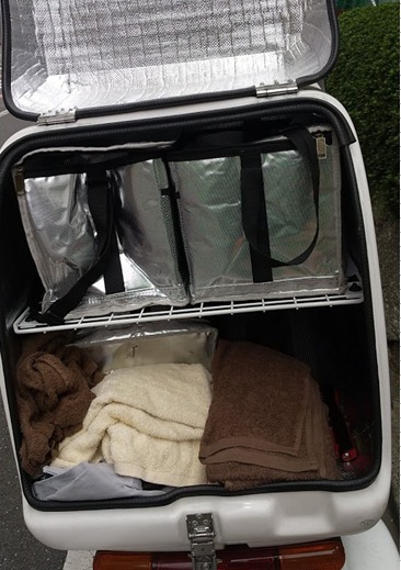 ジャイロキャノピー小型の保温保冷バッグイメージ